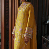 Qalamkar | Qlinekari Linen Collection | LM-04 SINSEAD