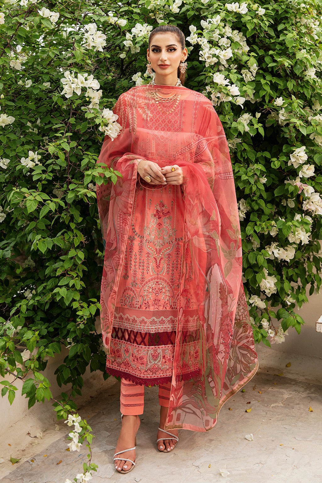 Ramsha | Riwayat Lawn Collection| Y-807 - Rang-e-Khaas