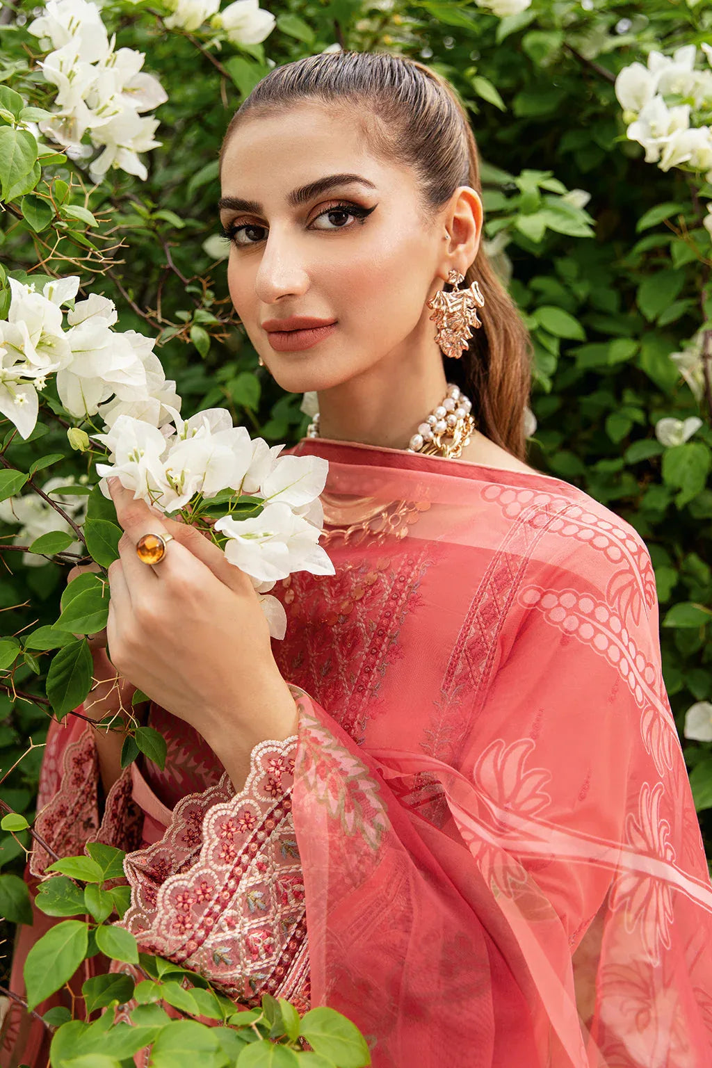 Ramsha | Luxury Lawn 24 | Y-807 - Rang-e-Khaas
