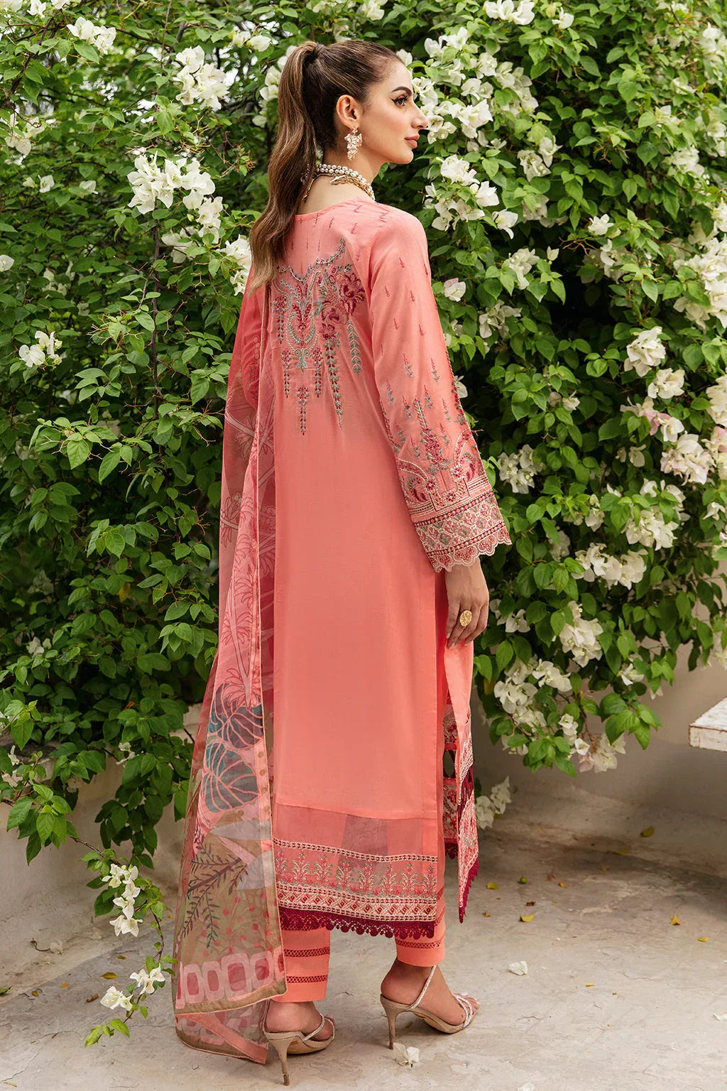 Ramsha | Luxury Lawn 24 | Y-807 - Rang-e-Khaas