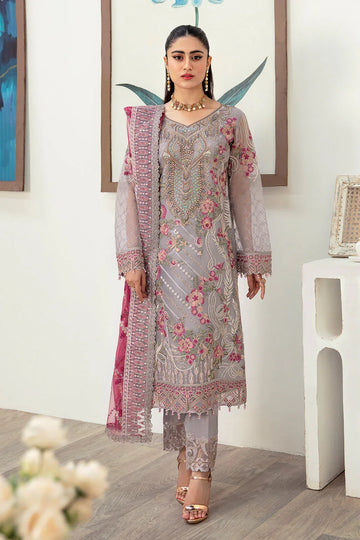 Ramsha | Minhal Organza Collection | M-1008 - Rang-e-Khaas