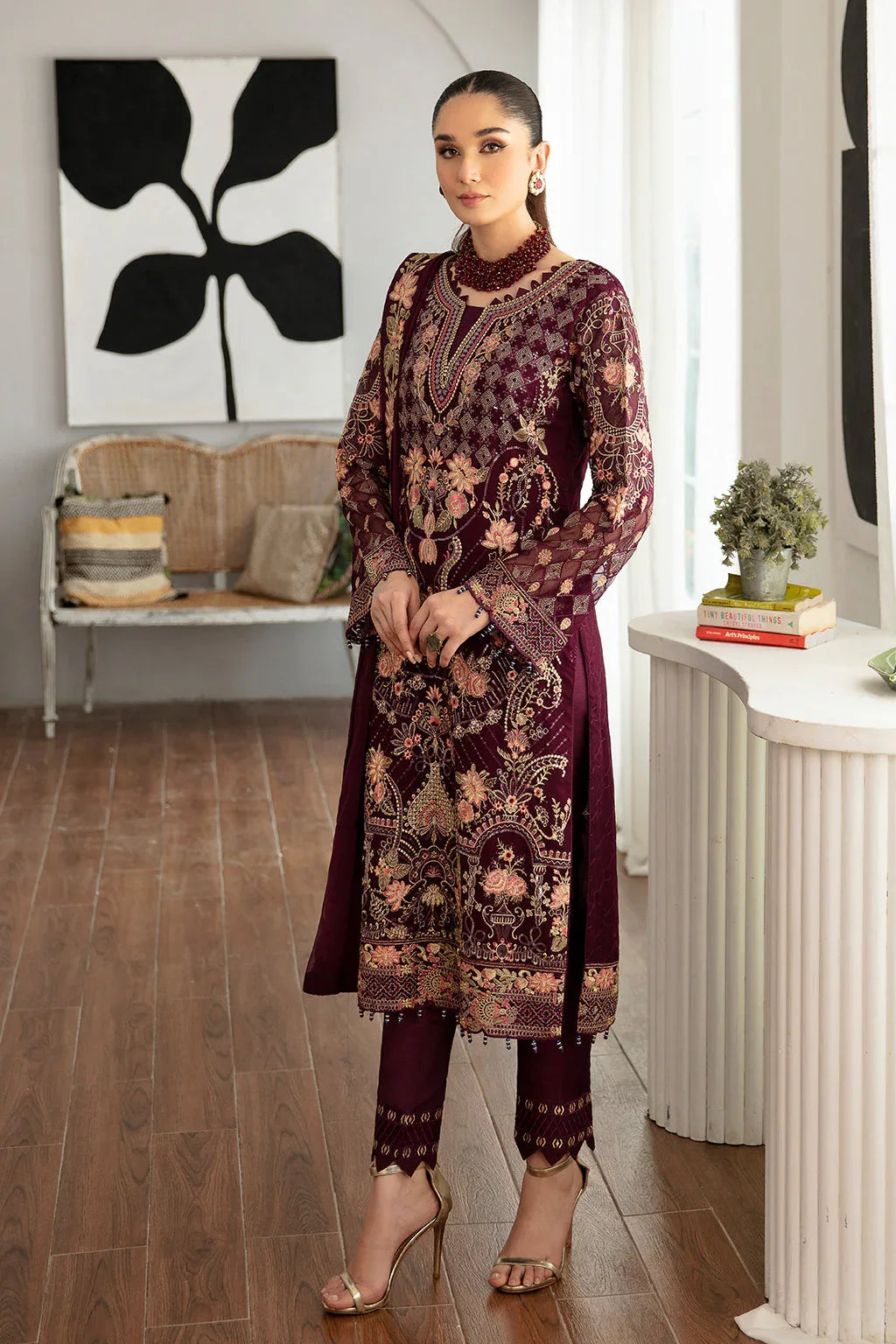 Ramsha | Rangoon Chiffon Collection 24 |D-1104 - Rang-e-Khaas