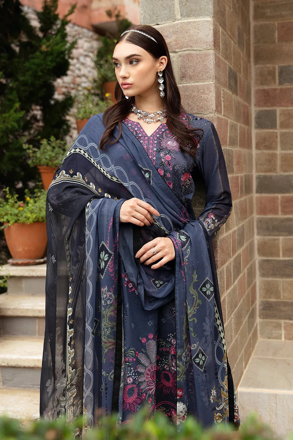 Ramsha | Riwayat Lawn Collection| Y-901 - Rang-e-Khaas