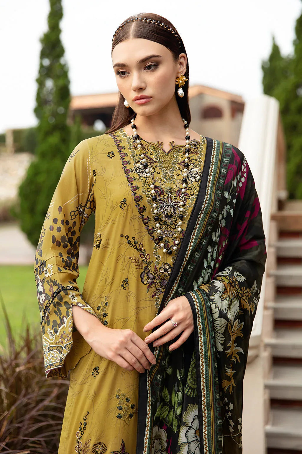 Ramsha | Riwayat Lawn Collection| Y-910 - Rang-e-Khaas
