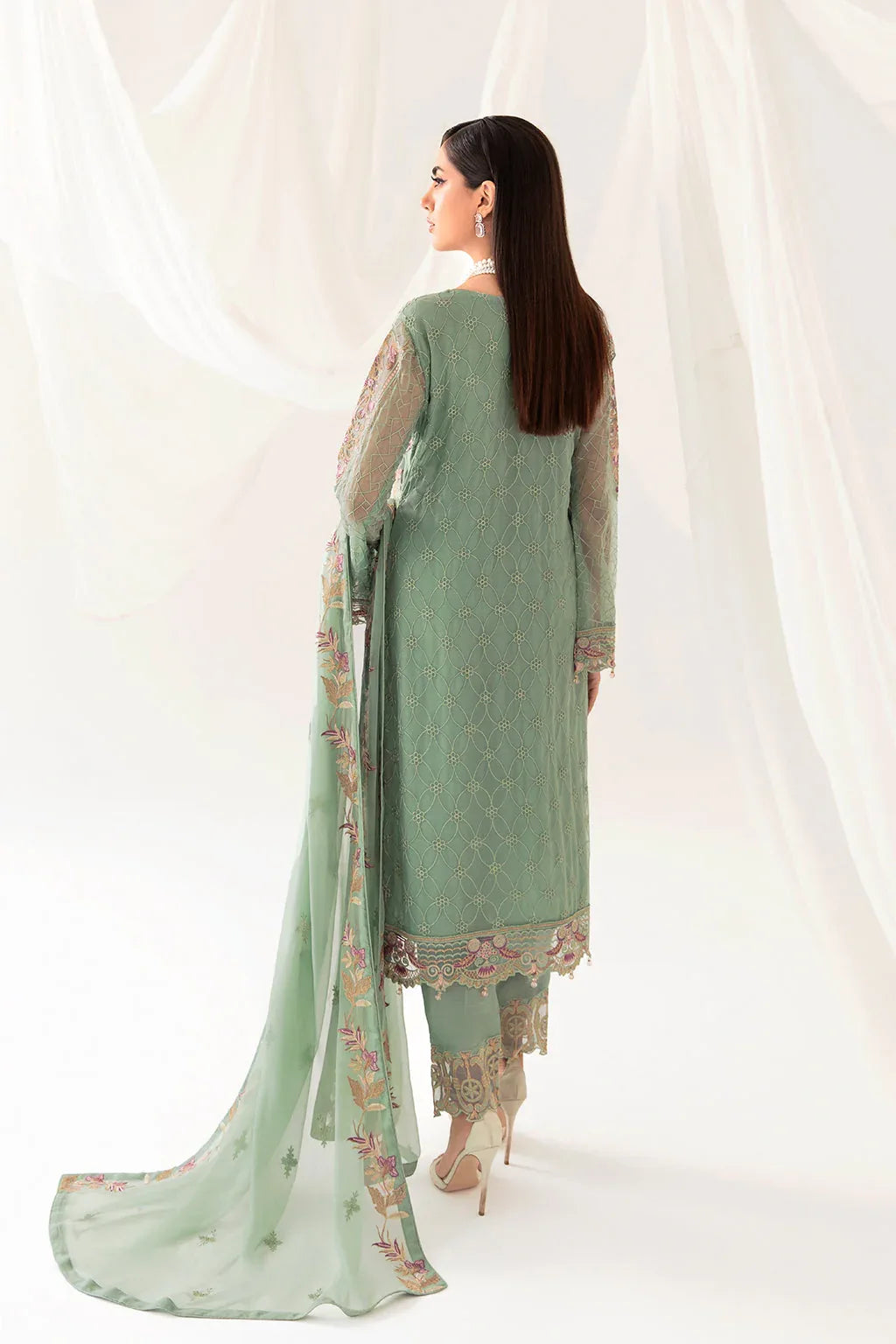 Ramsha | Rangoon Chiffon Collection 24 | D-1003 - Rang-e-Khaas