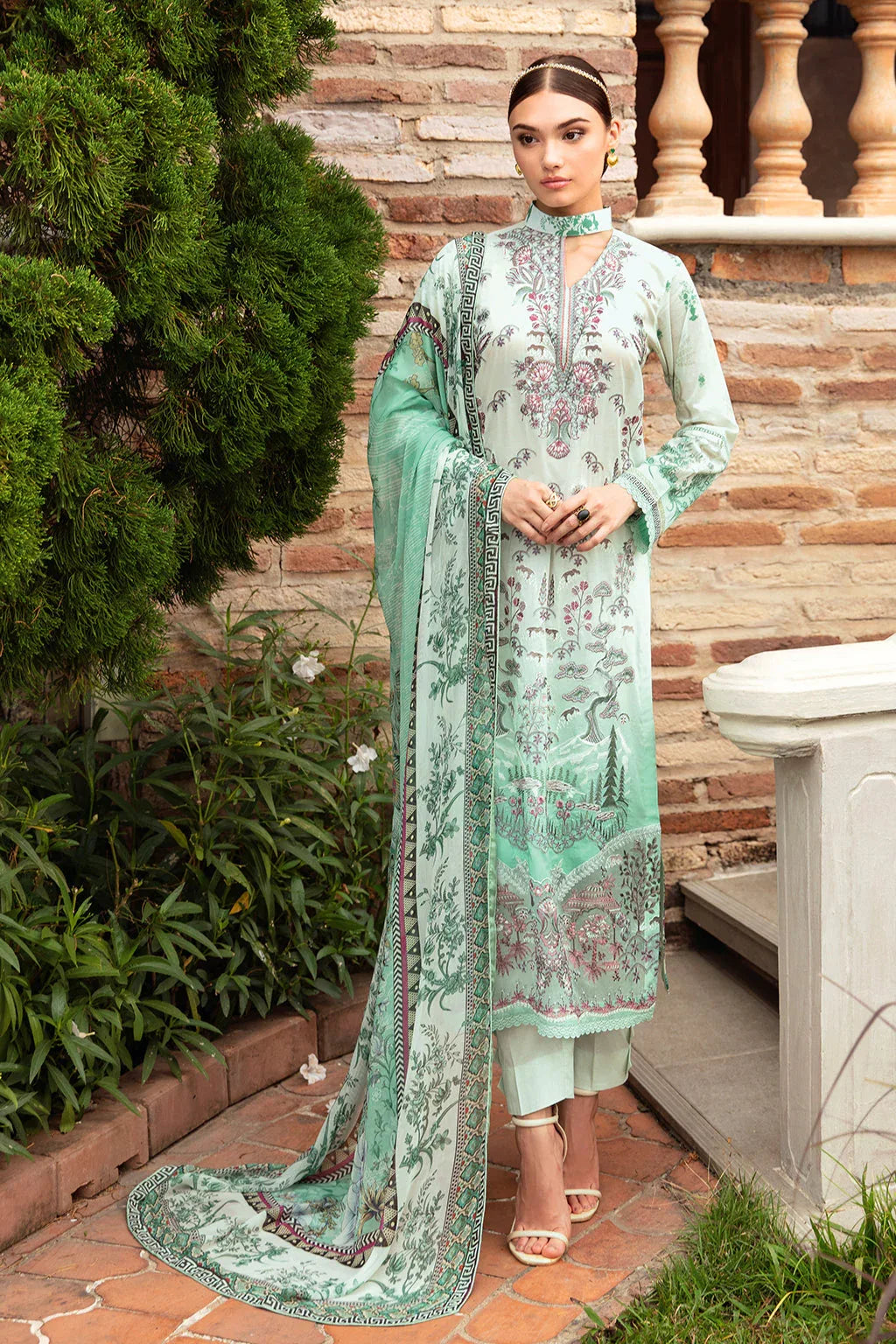 Ramsha | Riwayat Lawn Collection| Y-905 - Rang-e-Khaas