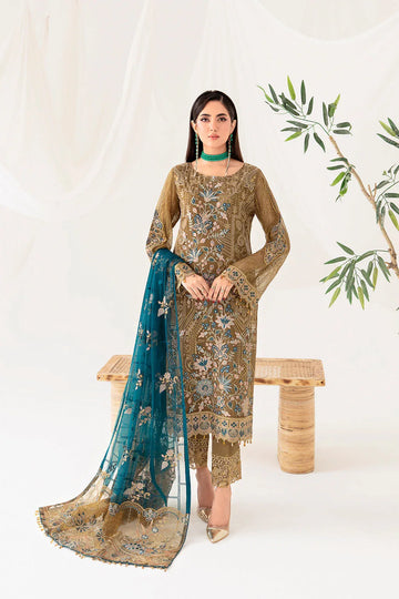 Ramsha | Rangoon Chiffon Collection 24 | D-1012 - Rang-e-Khaas