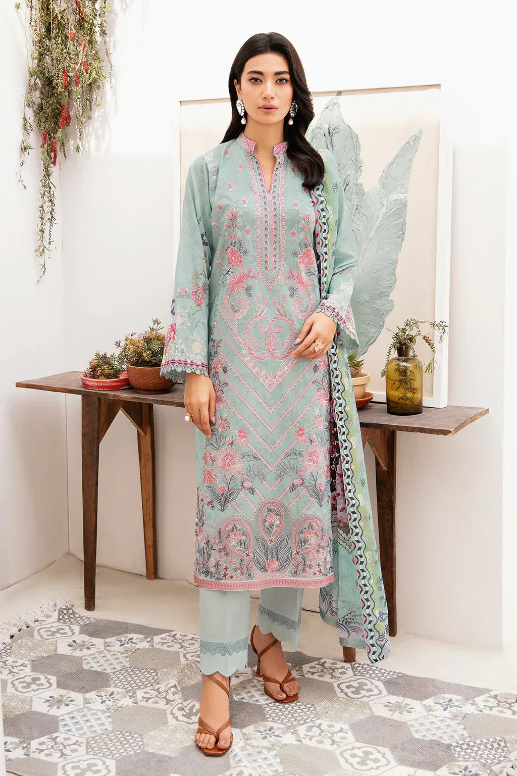 Ramsha | Mashaal Luxury Lawn | L-1110 - Rang-e-Khaas