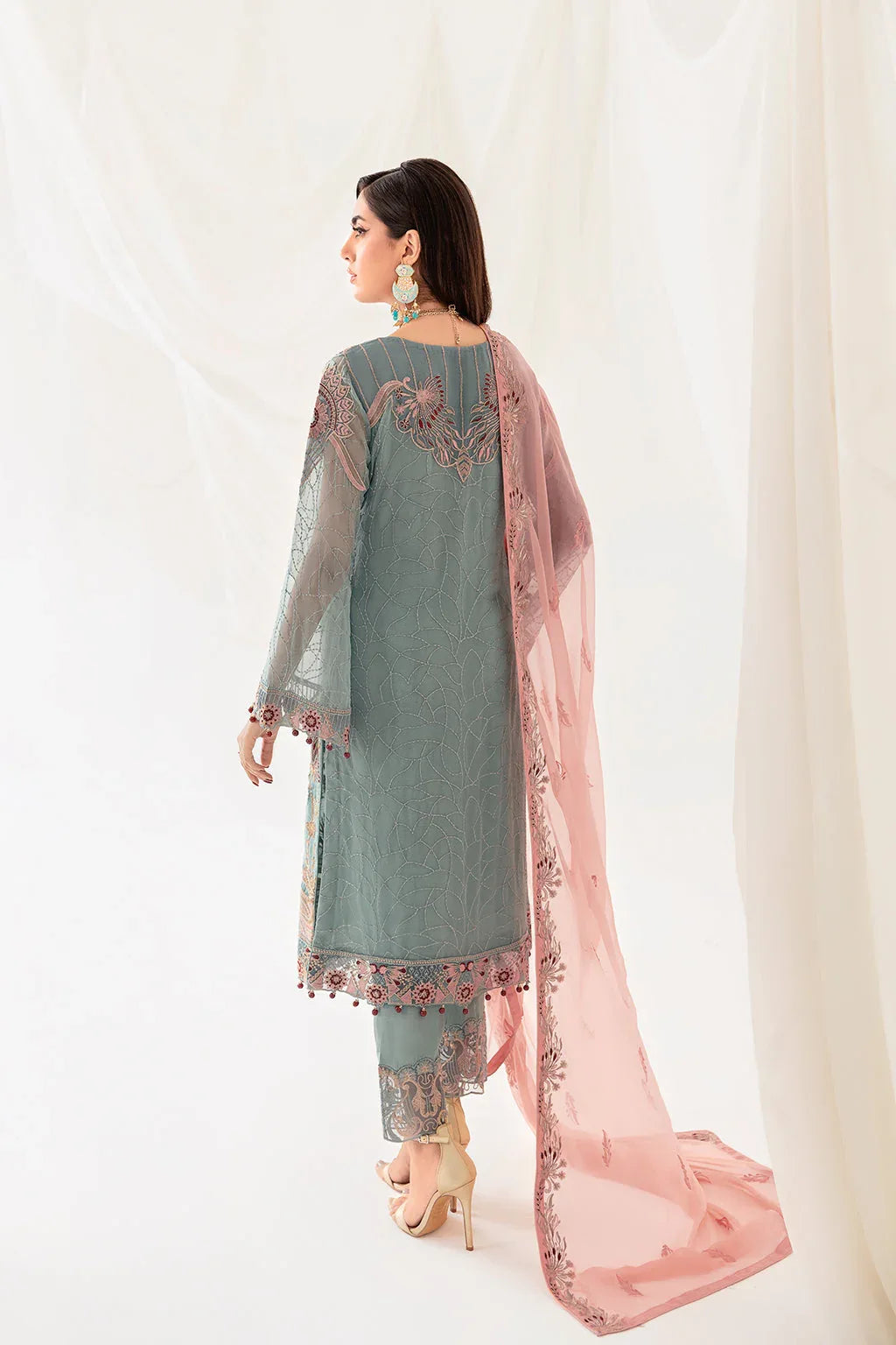 Ramsha | Rangoon Chiffon Collection 24 | D-1010 - Rang-e-Khaas