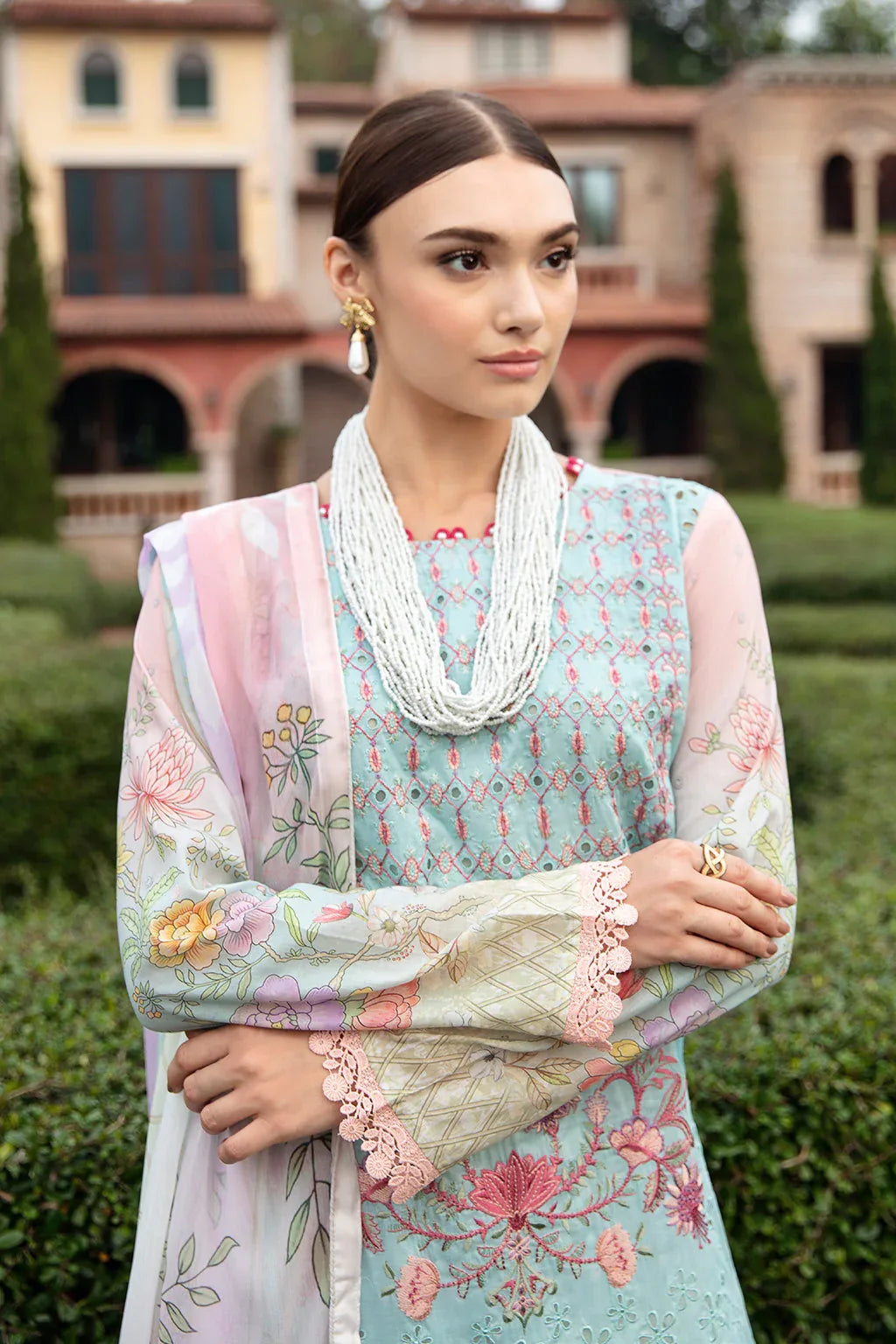 Ramsha | Riwayat Lawn Collection| Y-909 - Rang-e-Khaas