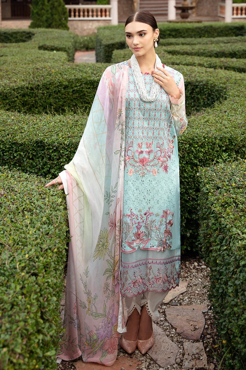 Ramsha | Riwayat Lawn Collection| Y-909 - Rang-e-Khaas