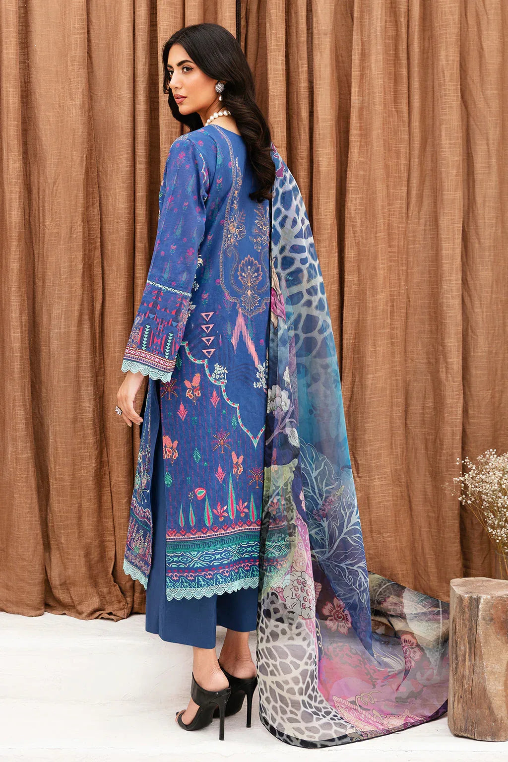 Ramsha | Mashaal Luxury Lawn | L-1112 - Rang-e-Khaas