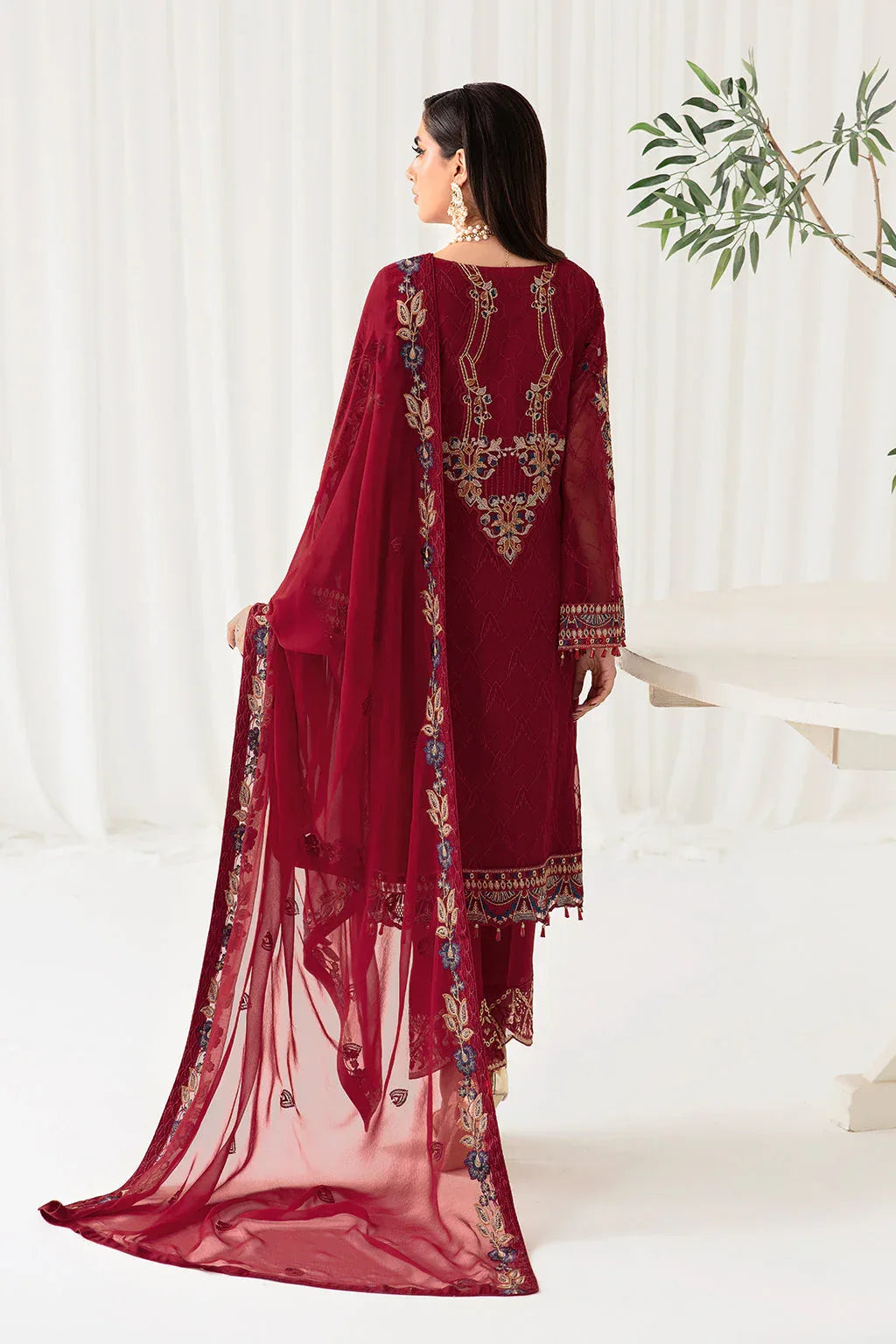 Ramsha | Rangoon Chiffon Collection 24 | D-1004 - Rang-e-Khaas