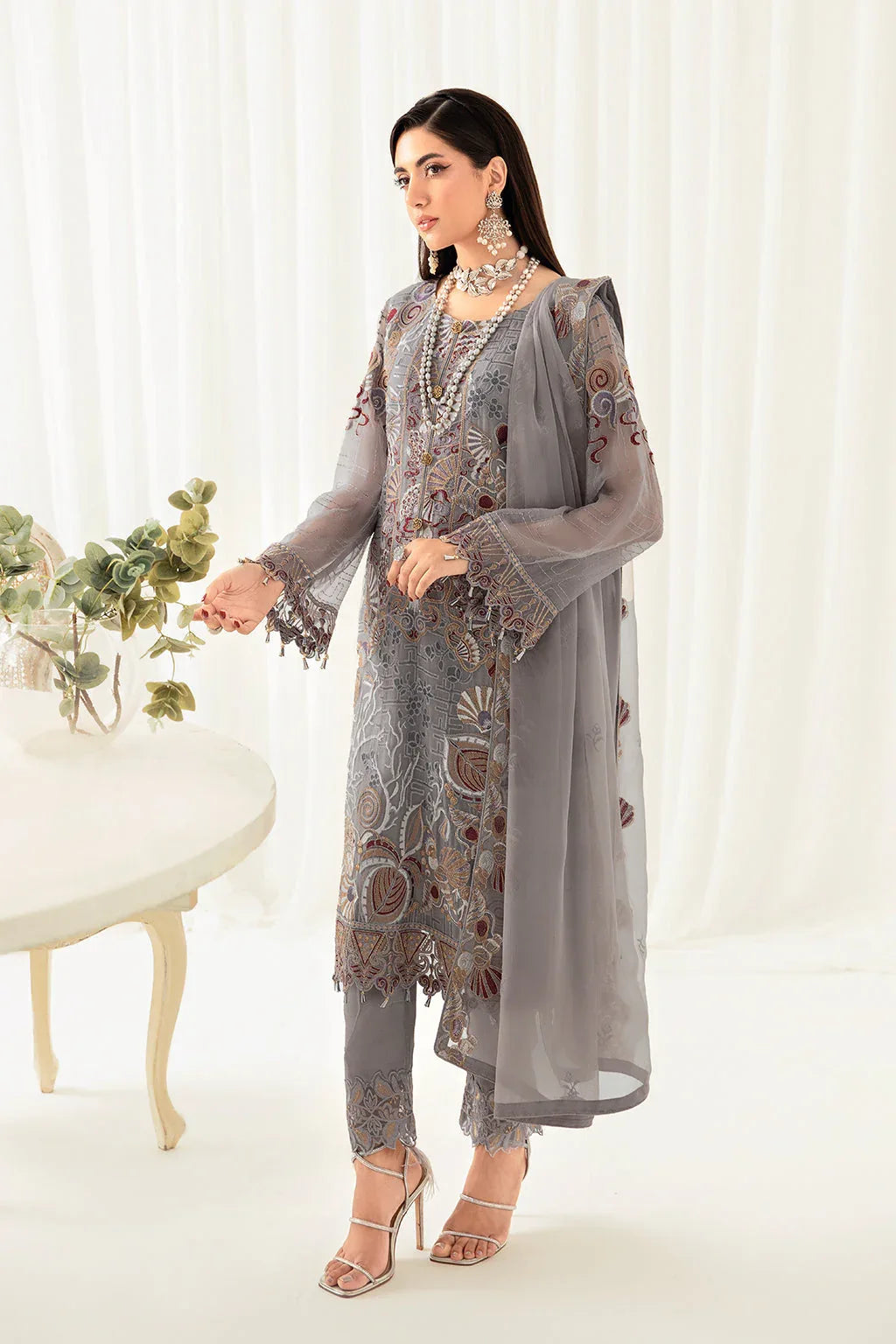 Ramsha | Rangoon Chiffon Collection 24 | D-1006 - Rang-e-Khaas