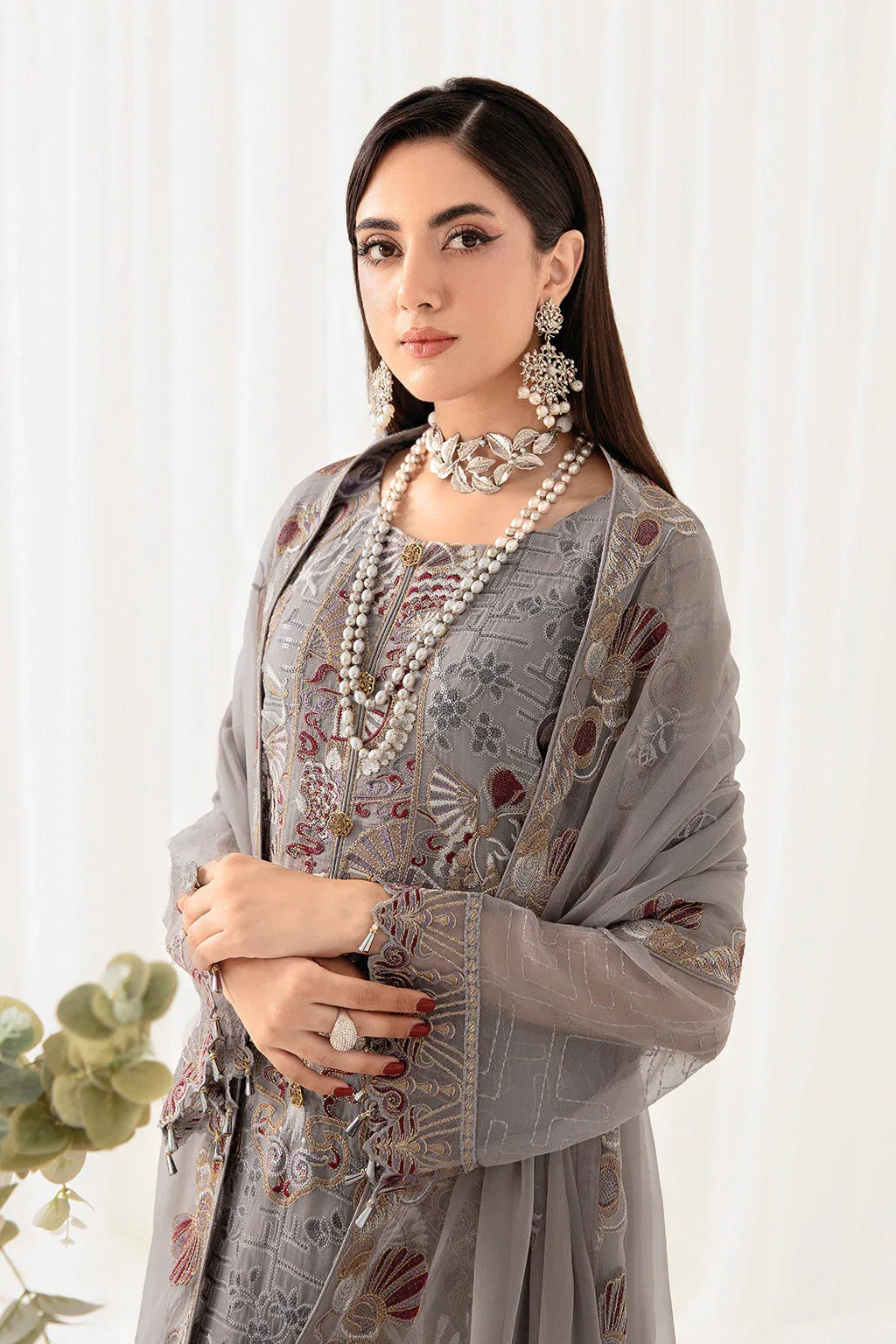 Ramsha | Rangoon Chiffon Collection 24 | D-1006 - Rang-e-Khaas