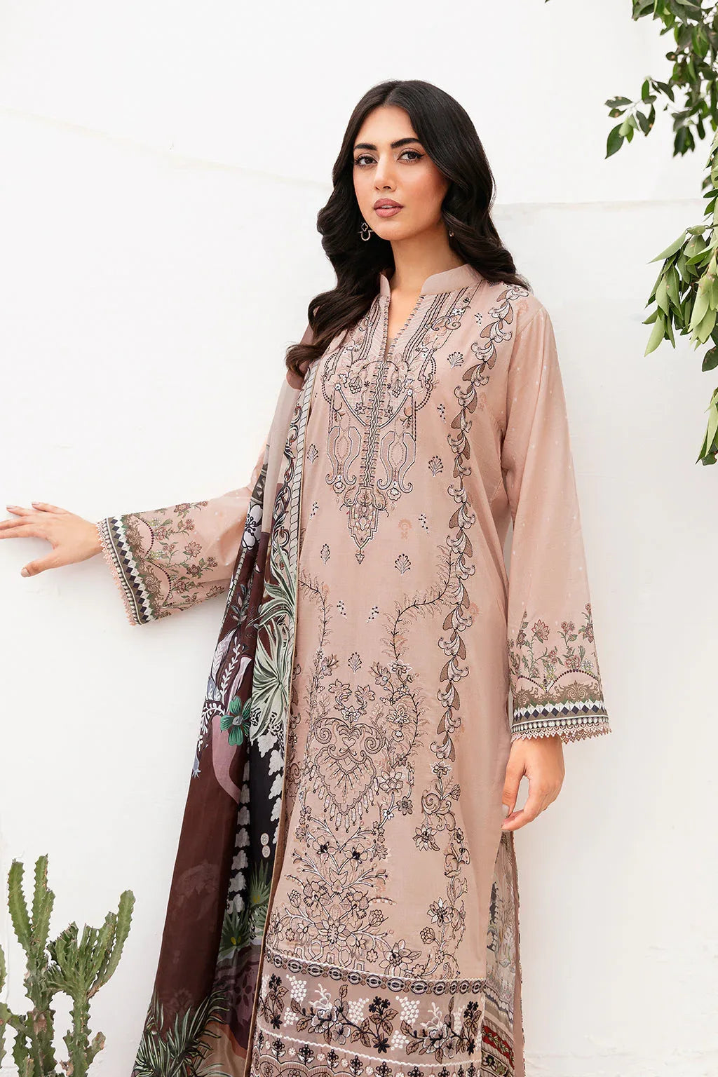 Ramsha | Mashaal Luxury Lawn | L-1106 - Rang-e-Khaas
