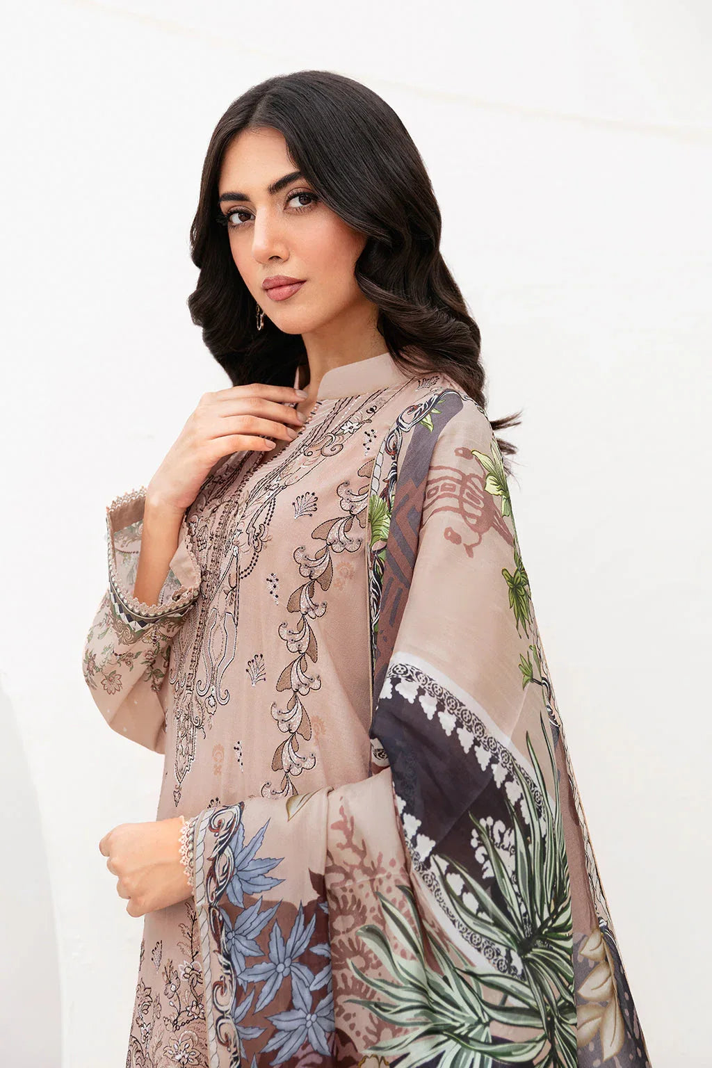 Ramsha | Mashaal Luxury Lawn | L-1106 - Rang-e-Khaas