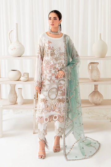 Ramsha | Rangoon Chiffon Collection 24 | D-1005 - Rang-e-Khaas