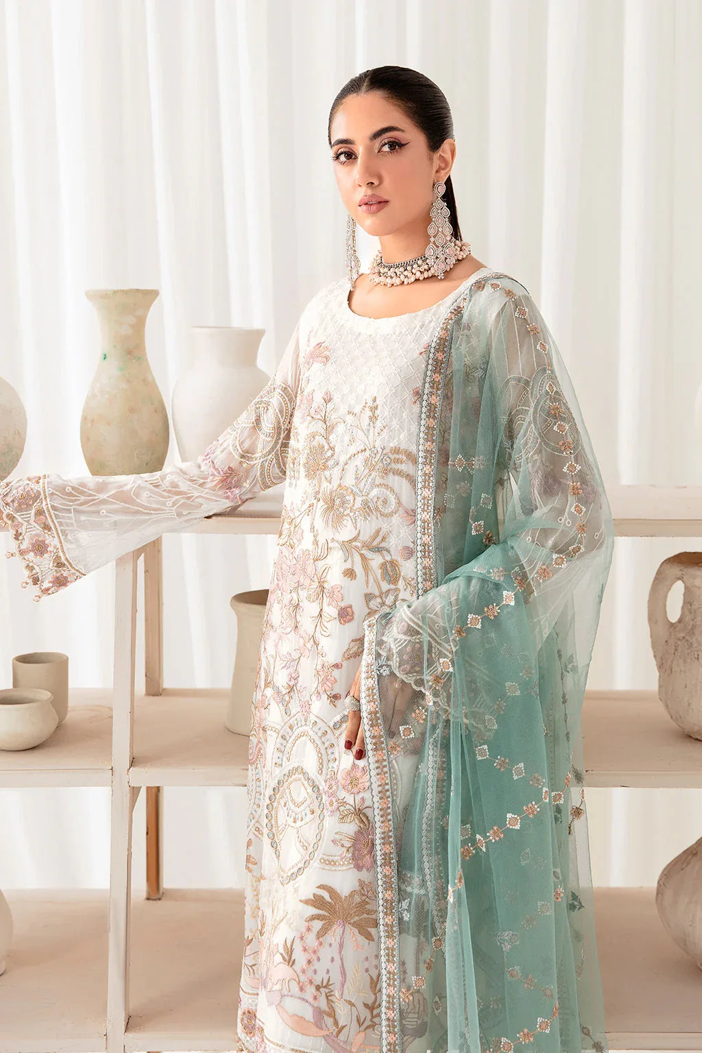Ramsha | Rangoon Chiffon Collection 24 | D-1005 - Rang-e-Khaas