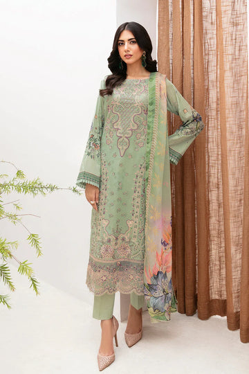 Ramsha | Mashaal Luxury Lawn | L-1101 - Rang-e-Khaas