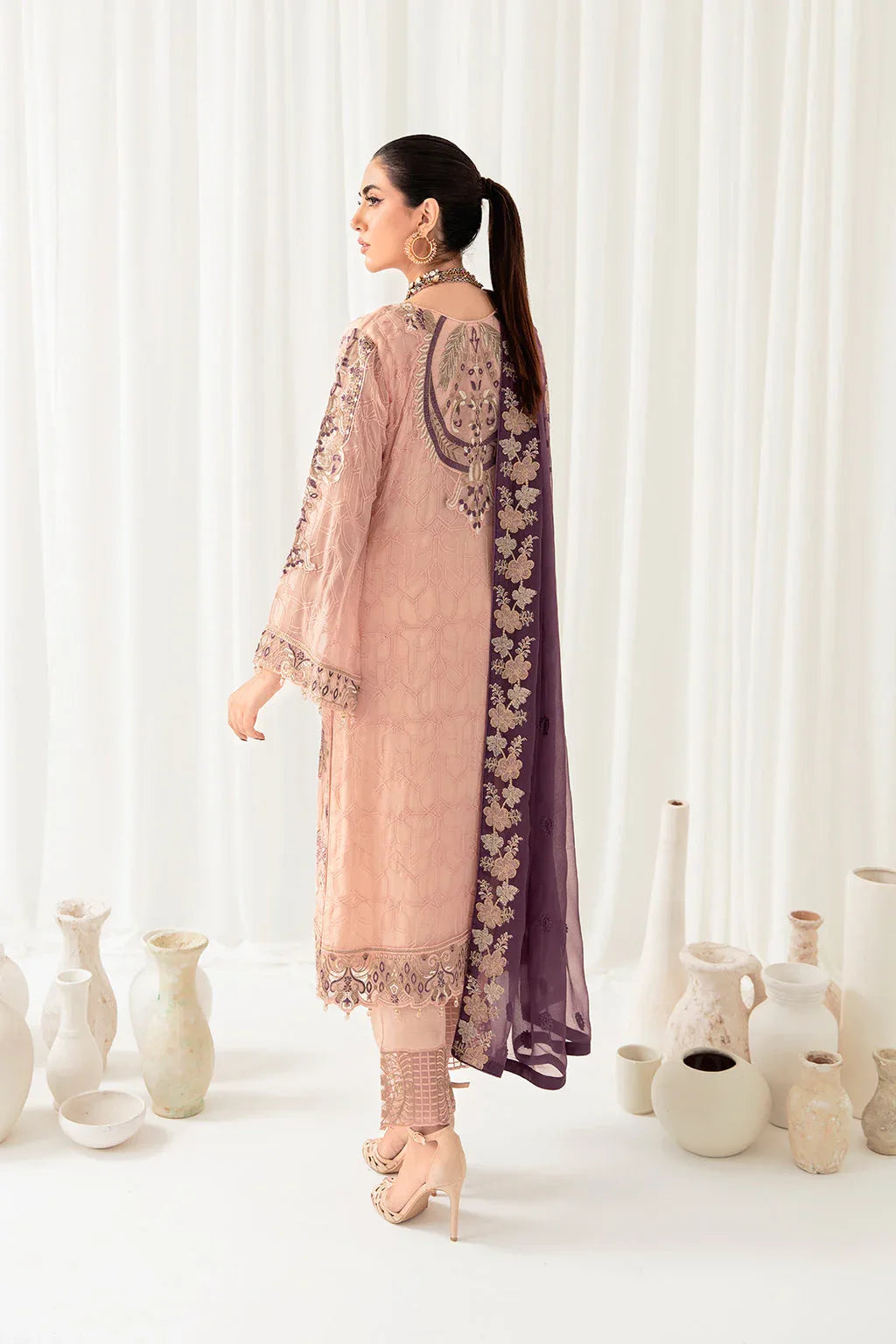 Ramsha | Rangoon Chiffon Collection 24 | D-1007 - Rang-e-Khaas
