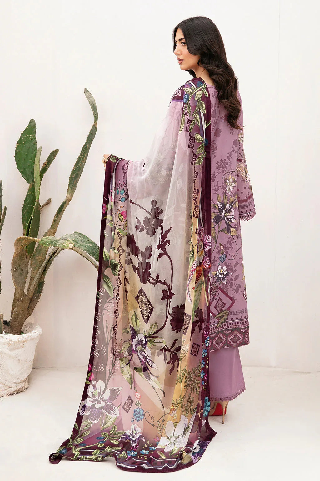 Ramsha | Mashaal Luxury Lawn | L-1103 - Rang-e-Khaas