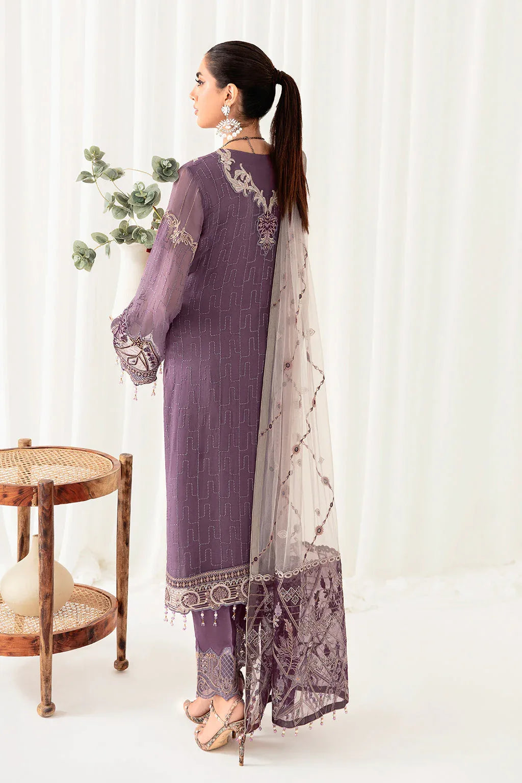 Ramsha | Rangoon Chiffon Collection 24 | D-1002 - Rang-e-Khaas