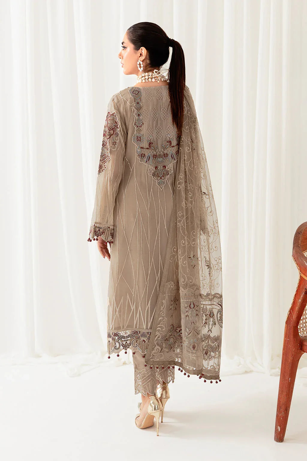 Ramsha | Rangoon Chiffon Collection 24 | D-1009 - Rang-e-Khaas