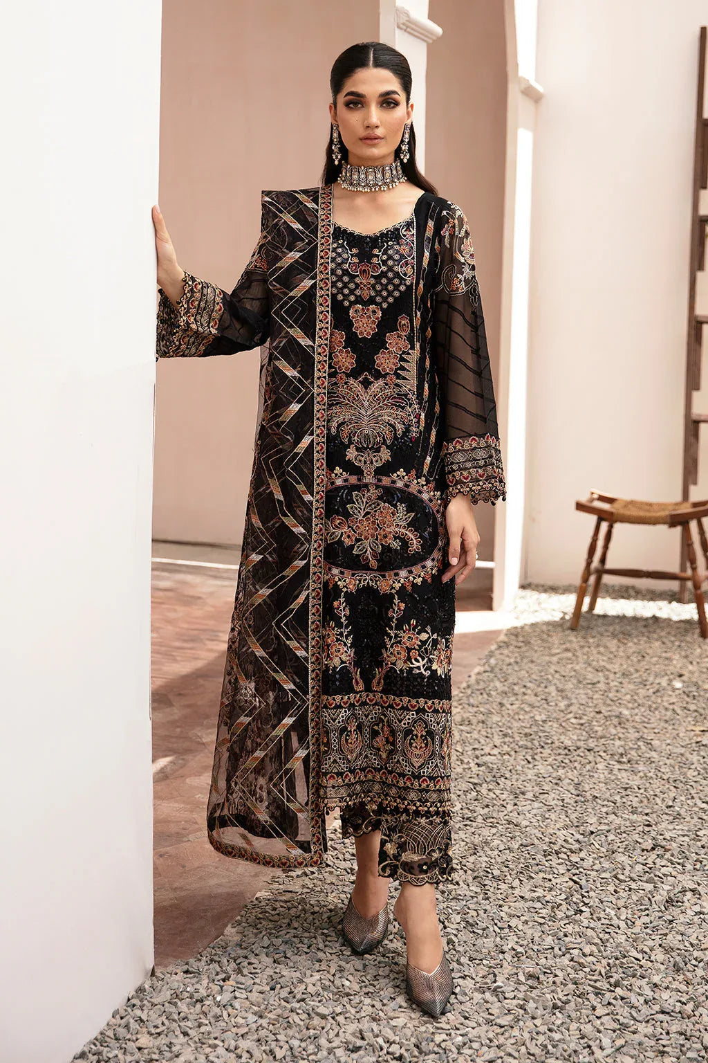 Ramsha | Kashish Collection | K-205 - Rang-e-Khaas