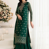 Alizeh Fashion Reena Handcrafted Chiffon 3Pc Suit AF-HM-4010-Stella