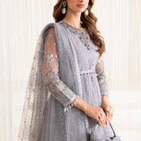 Alizeh Fashion Reena Handcrafted Net 3Pc Suit AF-HM-4018-Darcy