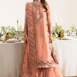 Alizeh Fashion Reena Handcrafted Chiffon 3Pc Suit AF-HM-4020-Margret