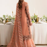 Alizeh Fashion Reena Handcrafted Chiffon 3Pc Suit AF-HM-4020-Margret