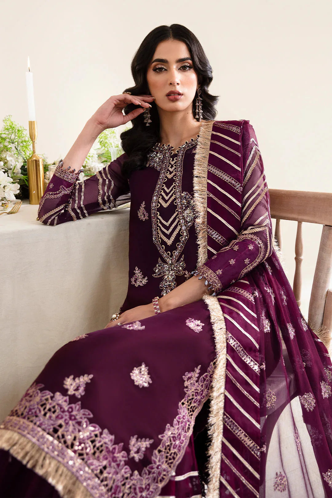 Alizeh | Reena Wedding Edits | AF-HM-4019-LAUREL - Rang-e-Khaas