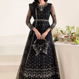 Alizeh Fashion Reena Handcrafted Net 3Pc Suit AF-HM-4017-Lucent