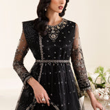 Alizeh Fashion Reena Handcrafted Net 3Pc Suit AF-HM-4017-Lucent