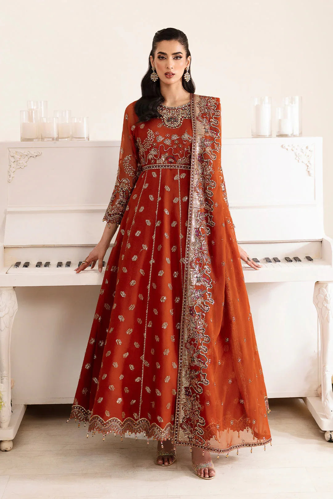 Alizeh | Reena Wedding Edits | AF-HM-4014-RUSTIC - Rang-e-Khaas
