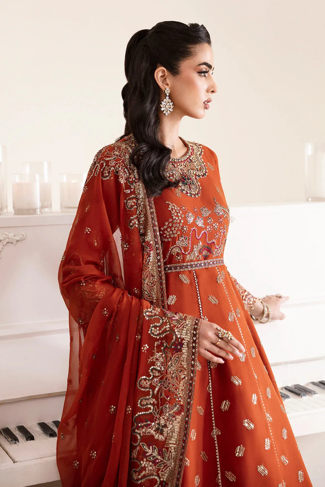 Alizeh | Reena Wedding Edits | AF-HM-4014-RUSTIC - Rang-e-Khaas