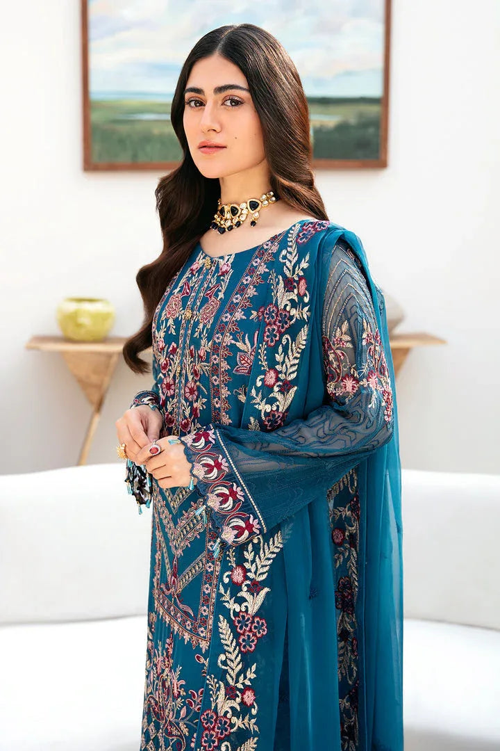 Ramsha | Chevron Chiffon Collection | A-811 - Rang-e-Khaas