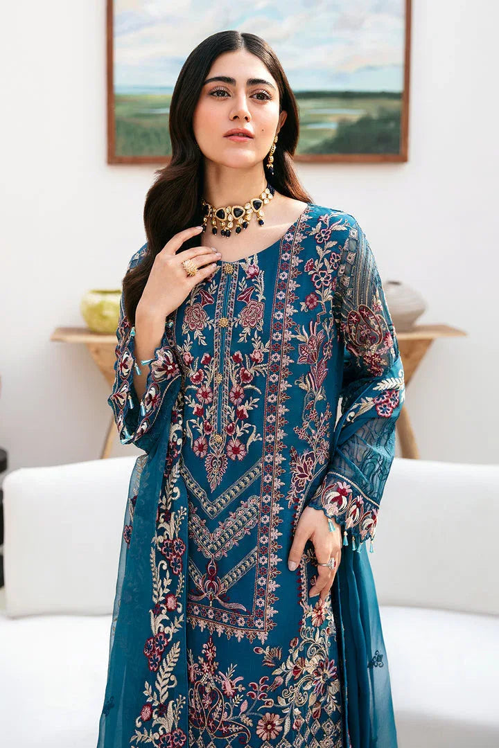 Ramsha | Chevron Chiffon Collection | A-811 - Rang-e-Khaas