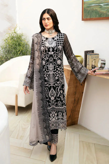 Ramsha | Chevron Chiffon Collection | A-807 - Rang-e-Khaas