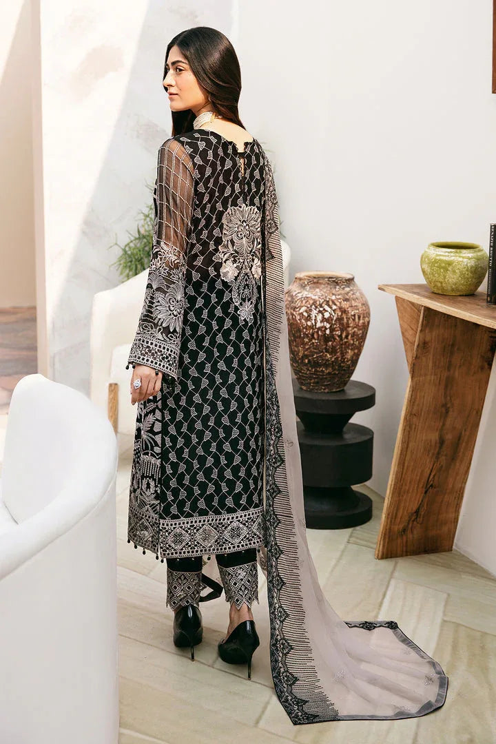 Ramsha | Chevron Chiffon Collection | A-807 - Rang-e-Khaas