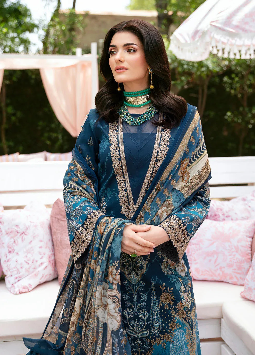 Gulaal | Summer Glow Lawn 24 | SYLVIYA (GL-L-24V3-01) - Rang-e-Khaas
