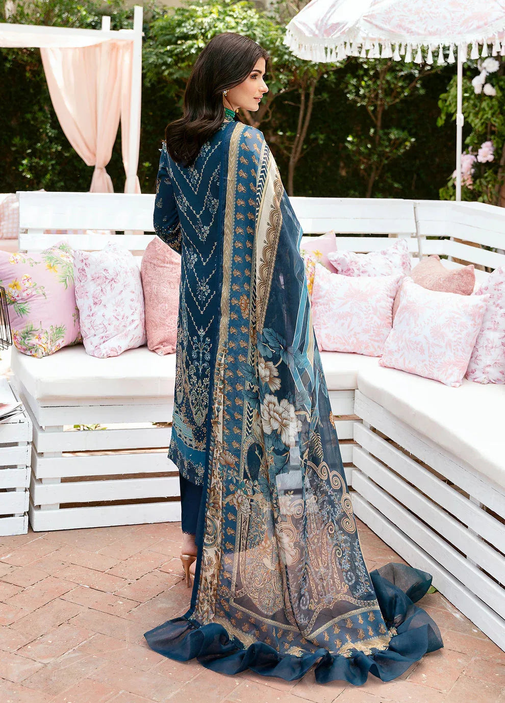 Gulaal | Summer Glow Lawn 24 | SYLVIYA (GL-L-24V3-01) - Rang-e-Khaas