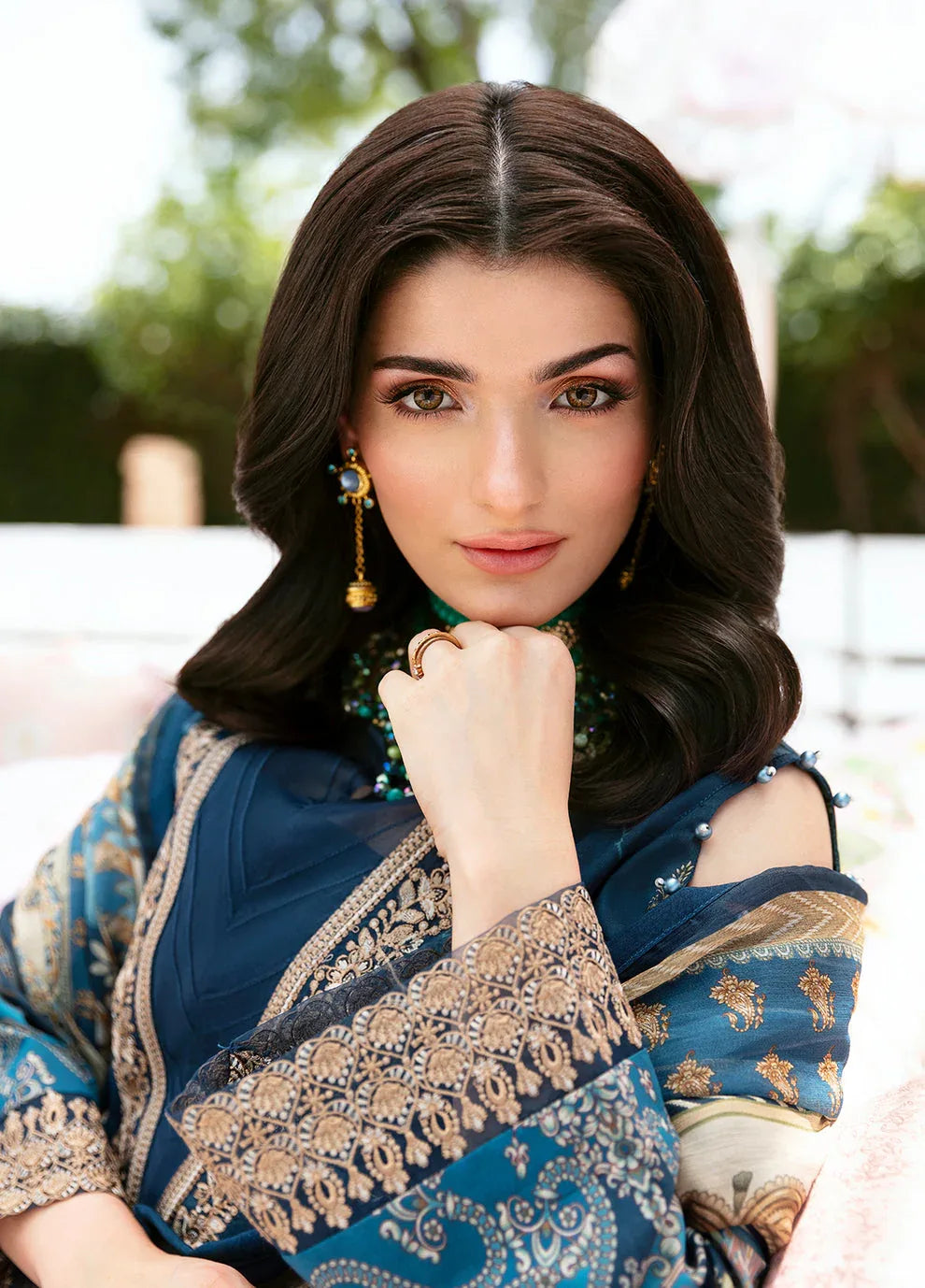 Gulaal | Summer Glow Lawn 24 | SYLVIYA (GL-L-24V3-01) - Rang-e-Khaas
