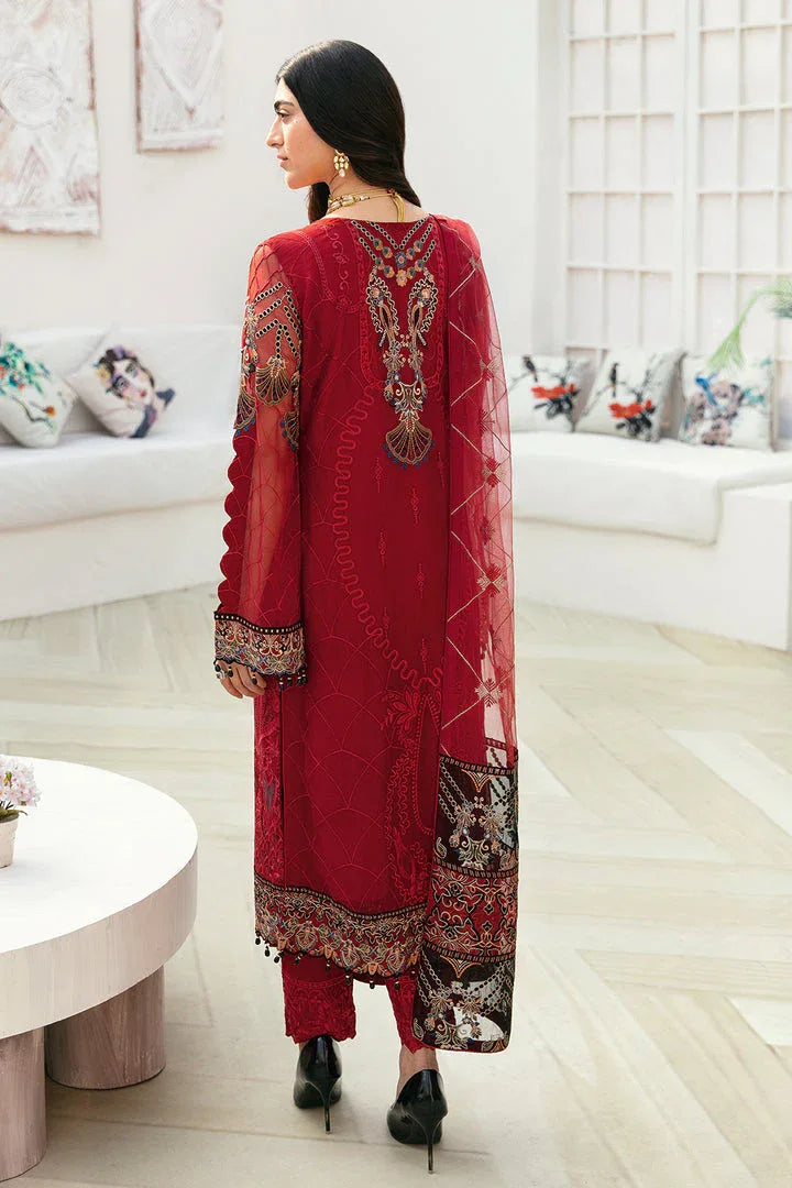 Ramsha | Chevron Chiffon Collection | A-803 - Rang-e-Khaas