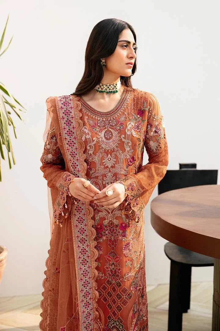 Ramsha | Chevron Chiffon Collection | A-810 - Rang-e-Khaas
