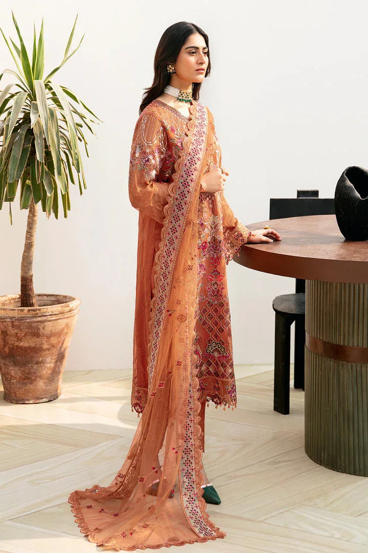 Ramsha | Chevron Chiffon Collection | A-810 - Rang-e-Khaas