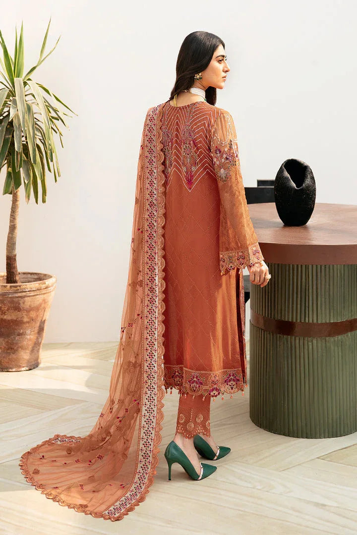 Ramsha | Chevron Chiffon Collection | A-810 - Rang-e-Khaas