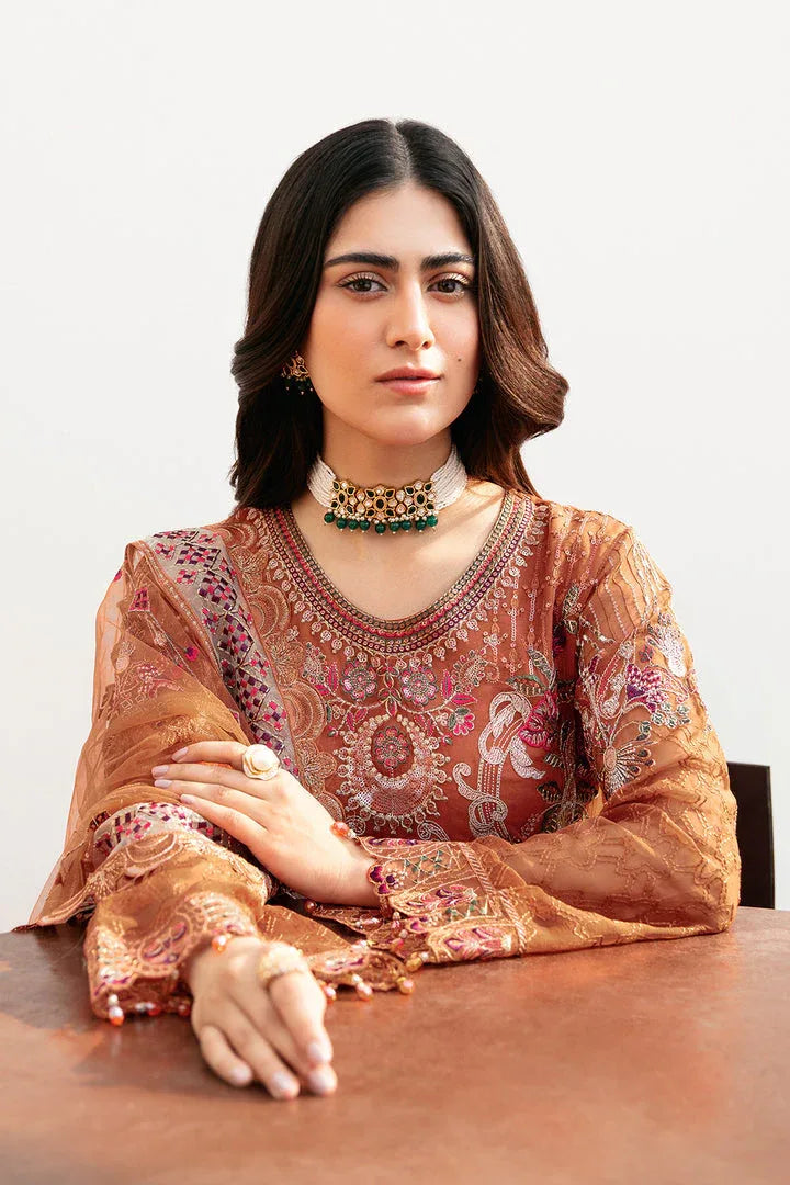 Ramsha | Chevron Chiffon Collection | A-810 - Rang-e-Khaas